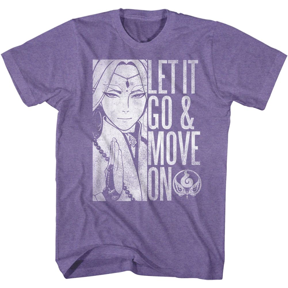 Purple heather Ace Attorney t-shirt featuring Frozen Ace Attorney crossover parody purple heather