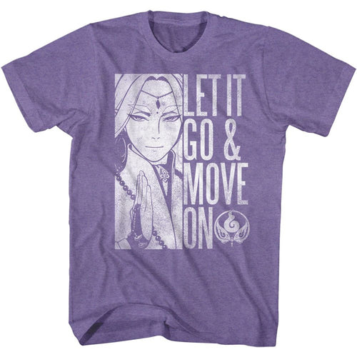 Purple heather Ace Attorney t-shirt featuring Frozen Ace Attorney crossover parody purple heather