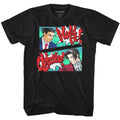 Black Ace Attorney t-shirt featuring Hold It Objection mashup courtroom design