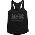 AC/DC Ladies Racerback - Back in Black