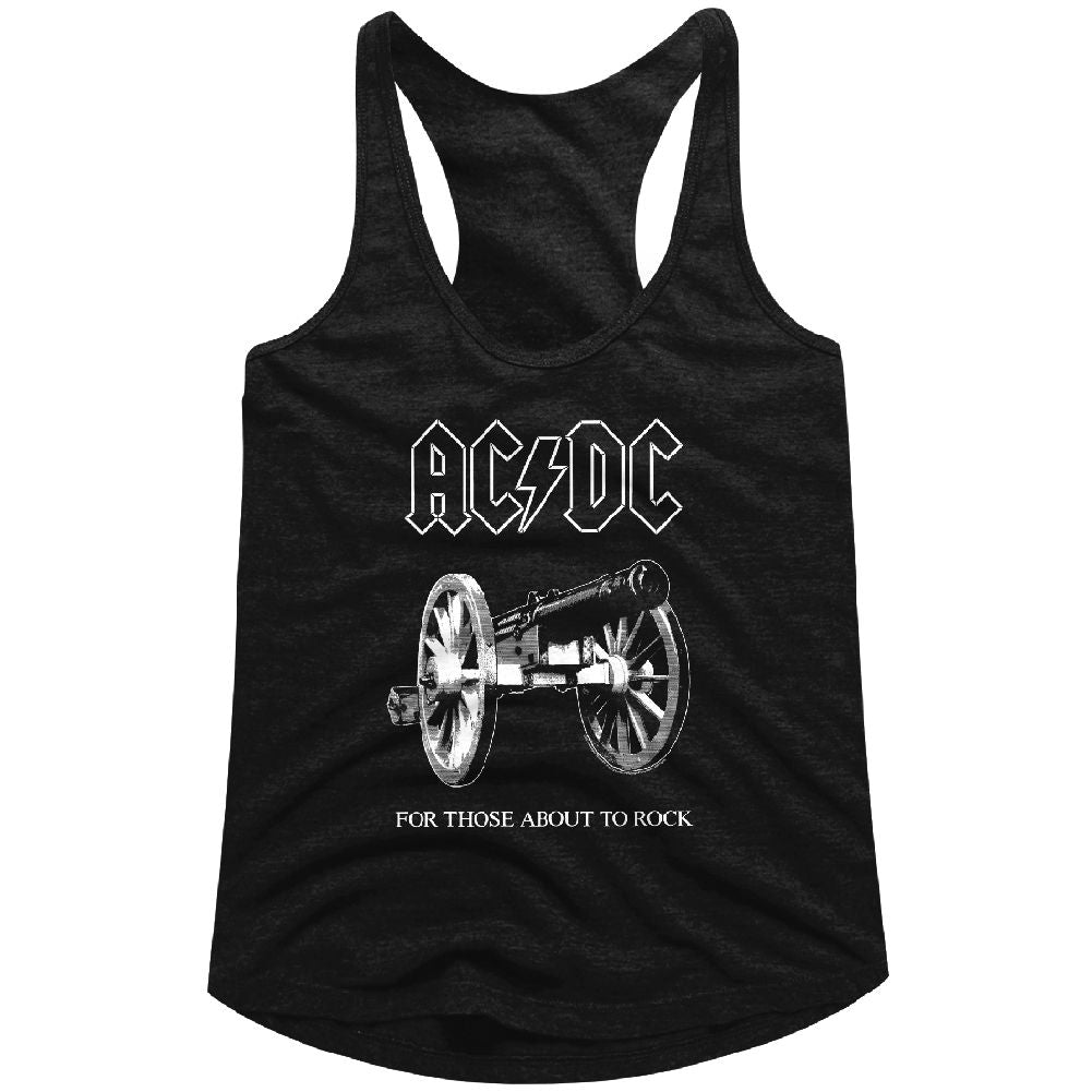 AC/DC Ladies Racerback - About to Rock