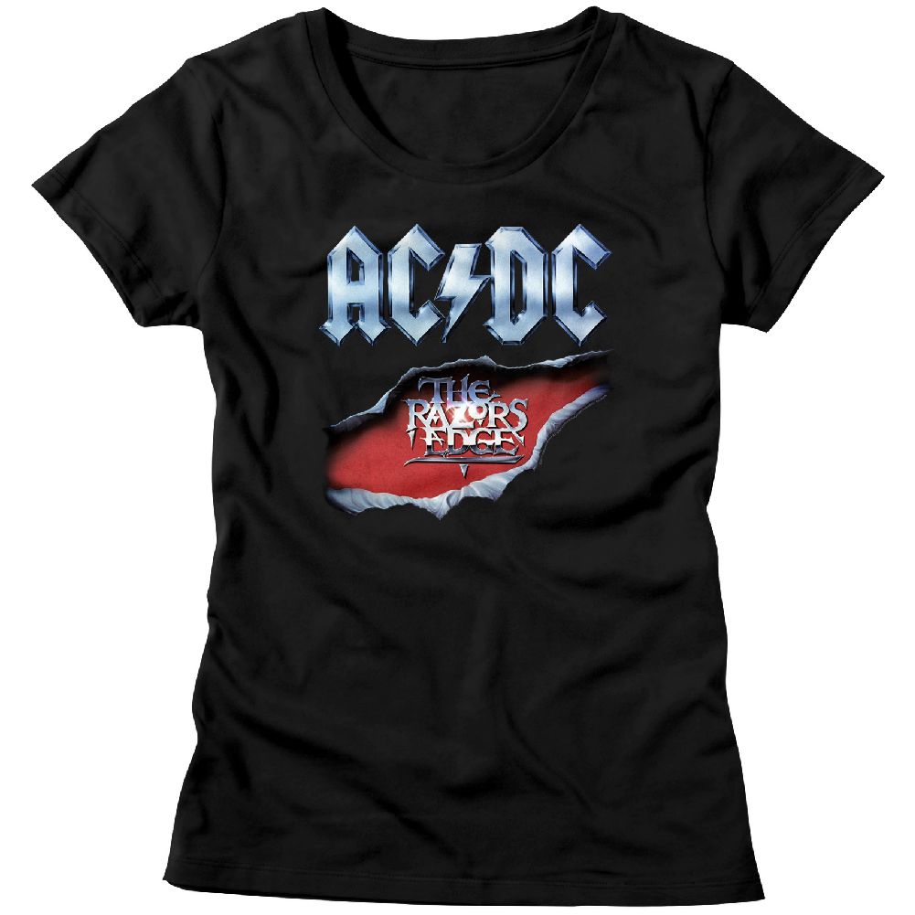 AC/DC Ladies T-Shirt - Razors Edge