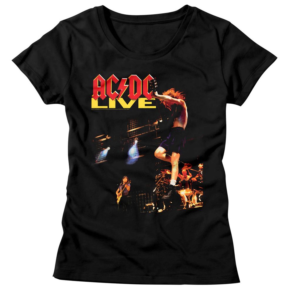AC/DC Ladies T-Shirt - Live