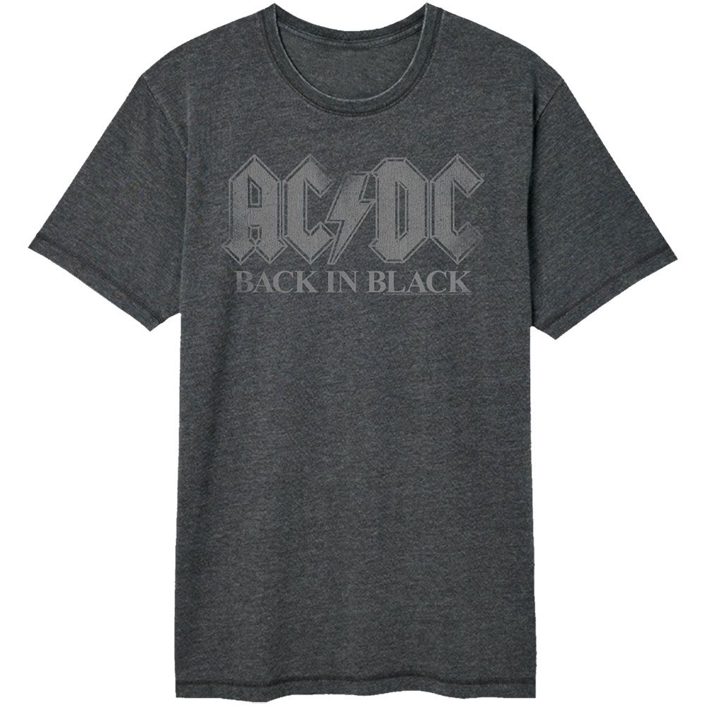 AC/DC Vintage Wash T-Shirt - Bib Logo