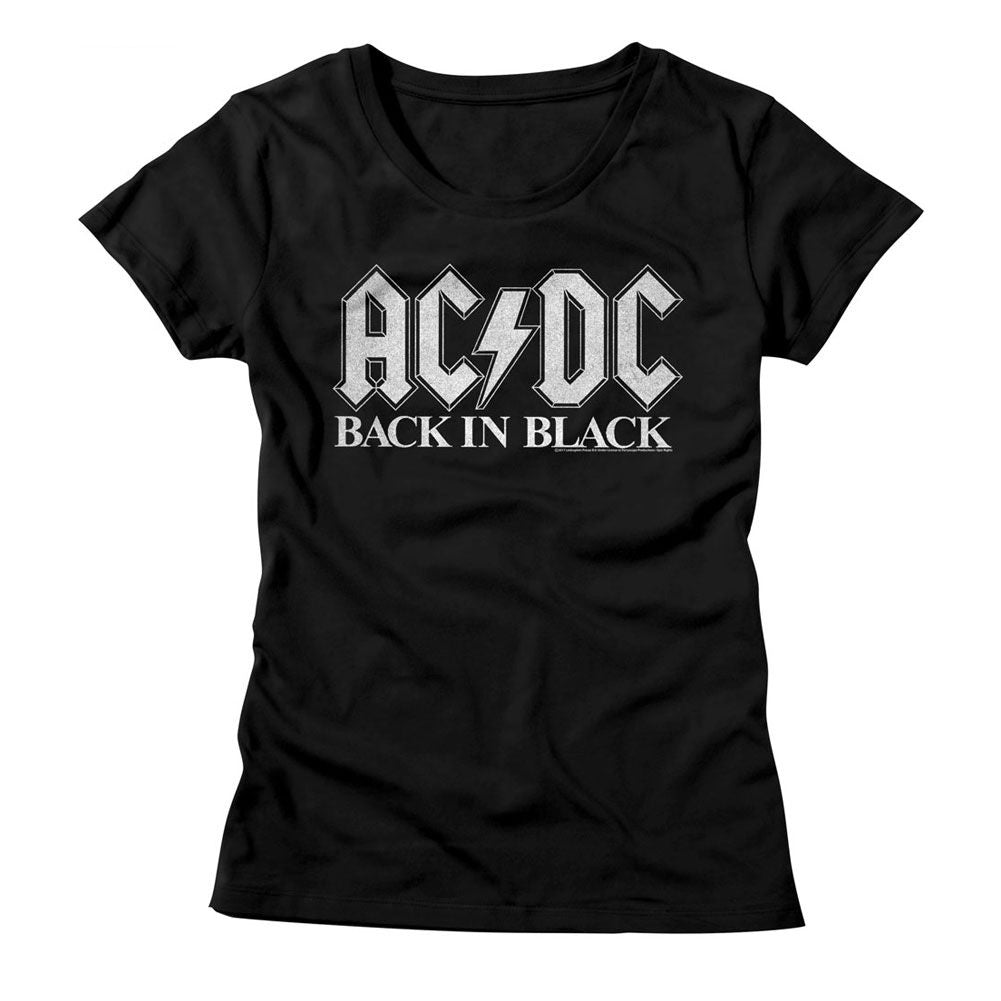 AC/DC Ladies T-Shirt - Back in Black