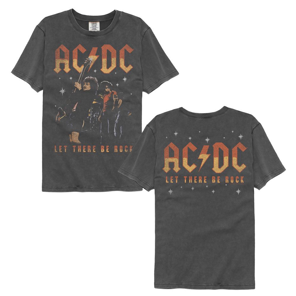 AC/DC Comfort Colors T-Shirt - Let There Be Rock