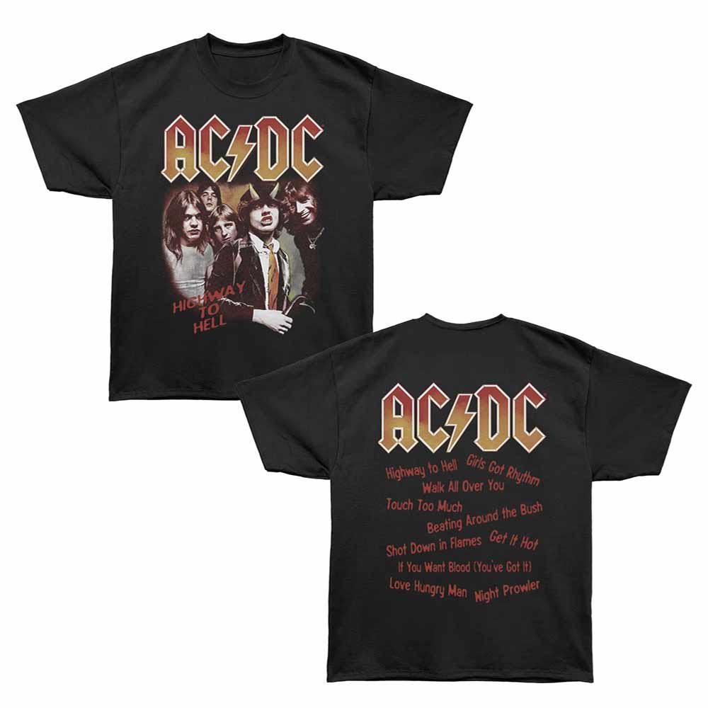 AC/DC Oversized T-Shirt - Highway Songs