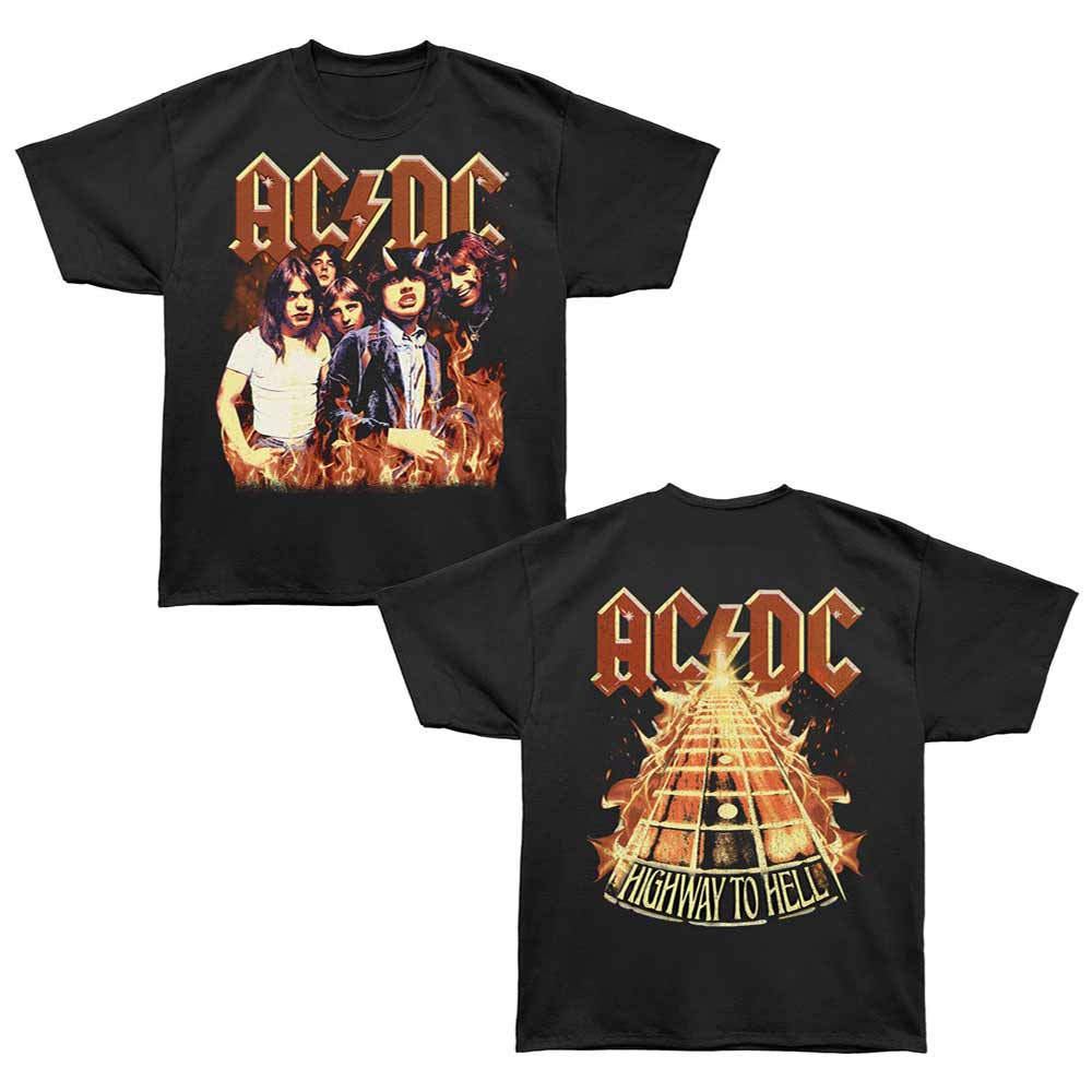 AC/DC Oversized T-Shirt - Highway To Hell Road