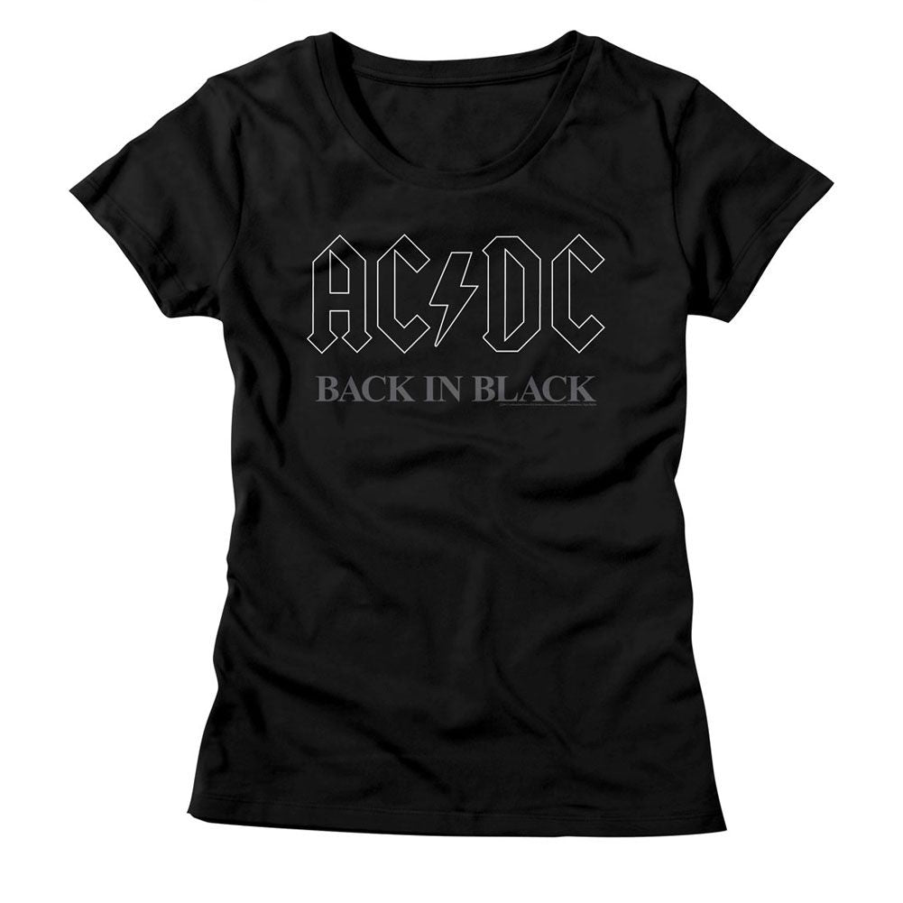 AC/DC Ladies T-Shirt - Back in Black