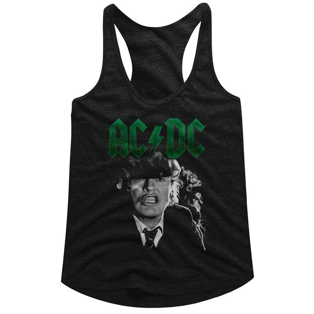 AC/DC Ladies Racerback - Angus Growl