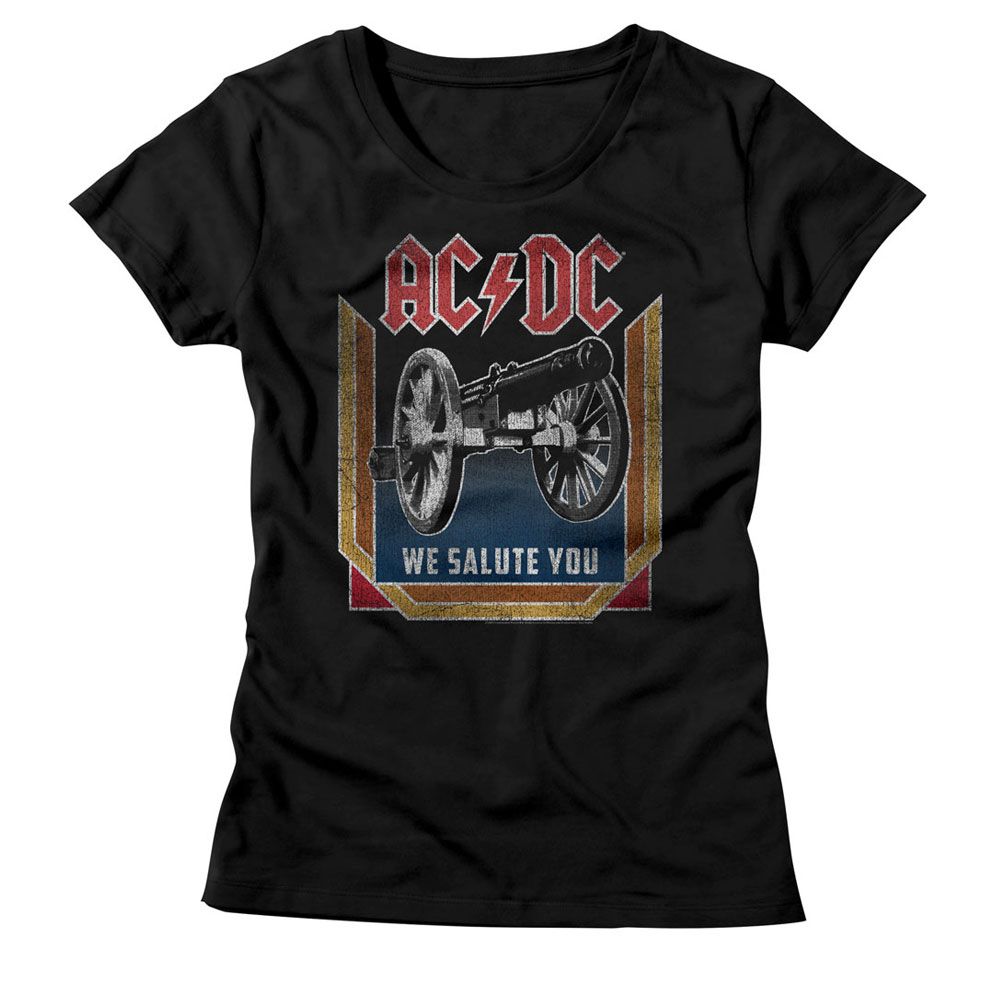 AC/DC Ladies T-Shirt - We Salute You