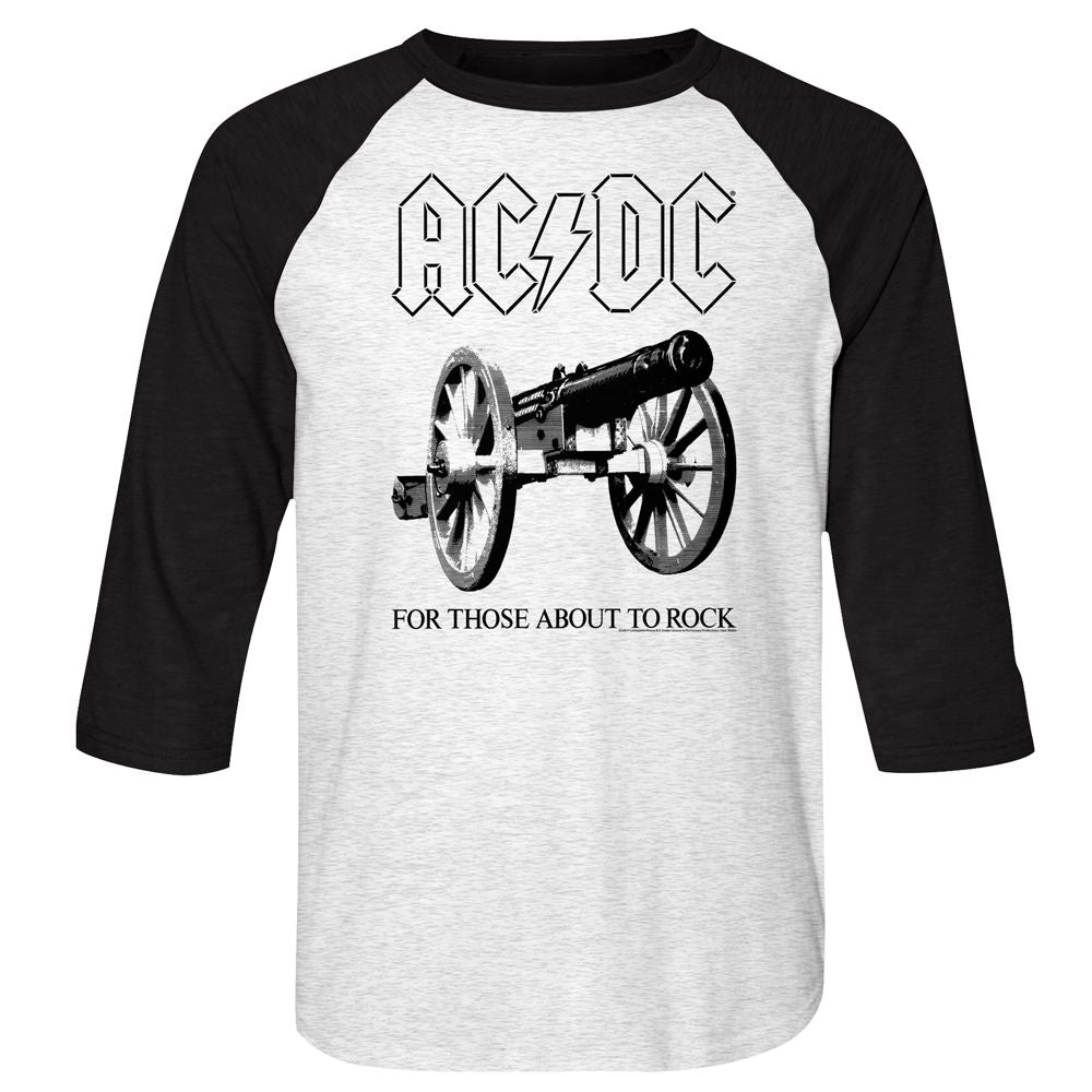 AC/DC 3/4 Raglan - About To Rock