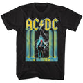 Black AC/DC t-shirt featuring Who Made Who classic vintage design