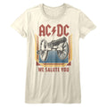 AC/DC Ladies T-Shirt - Salute
