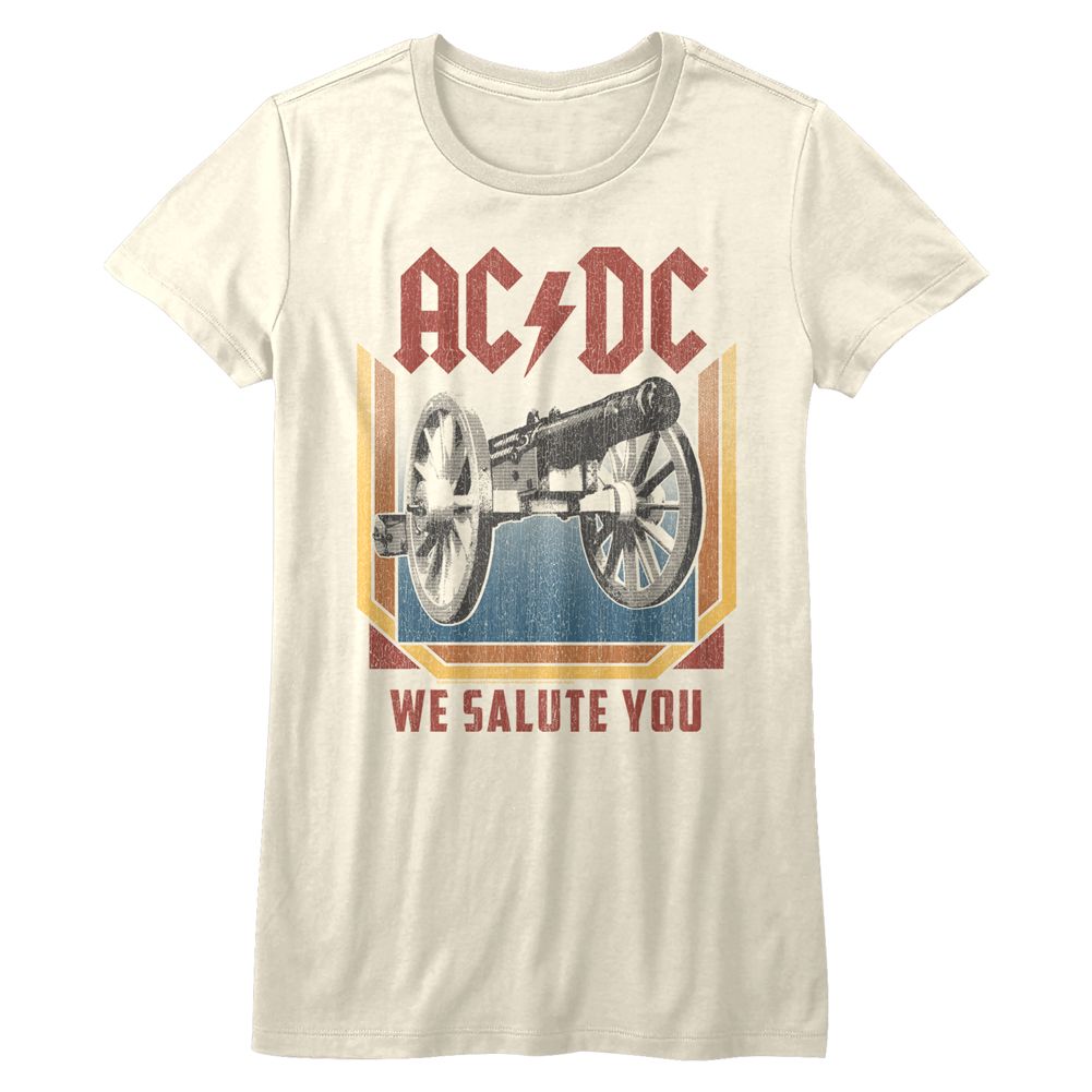 AC/DC Ladies T-Shirt - Salute