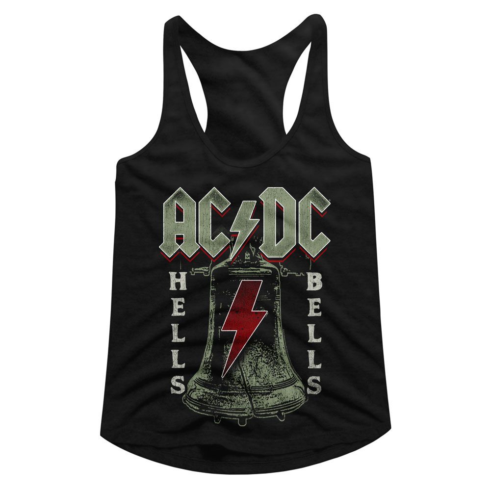 AC/DC Ladies Racerback - Hells Bells
