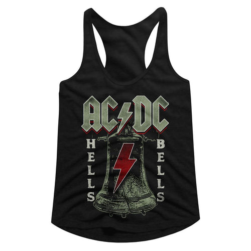 AC/DC Ladies Racerback - Hells Bells