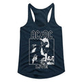 AC/DC Ladies Racerback - Live