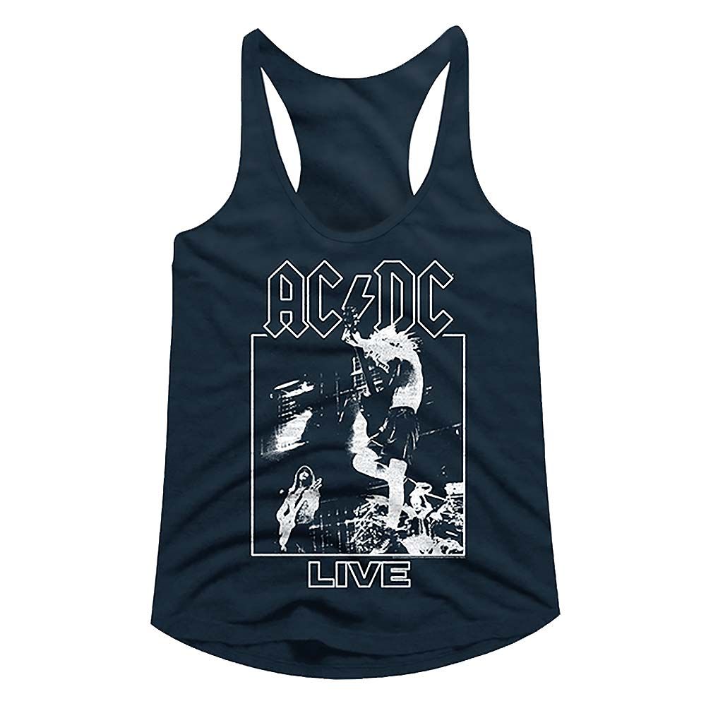 AC/DC Ladies Racerback - Live