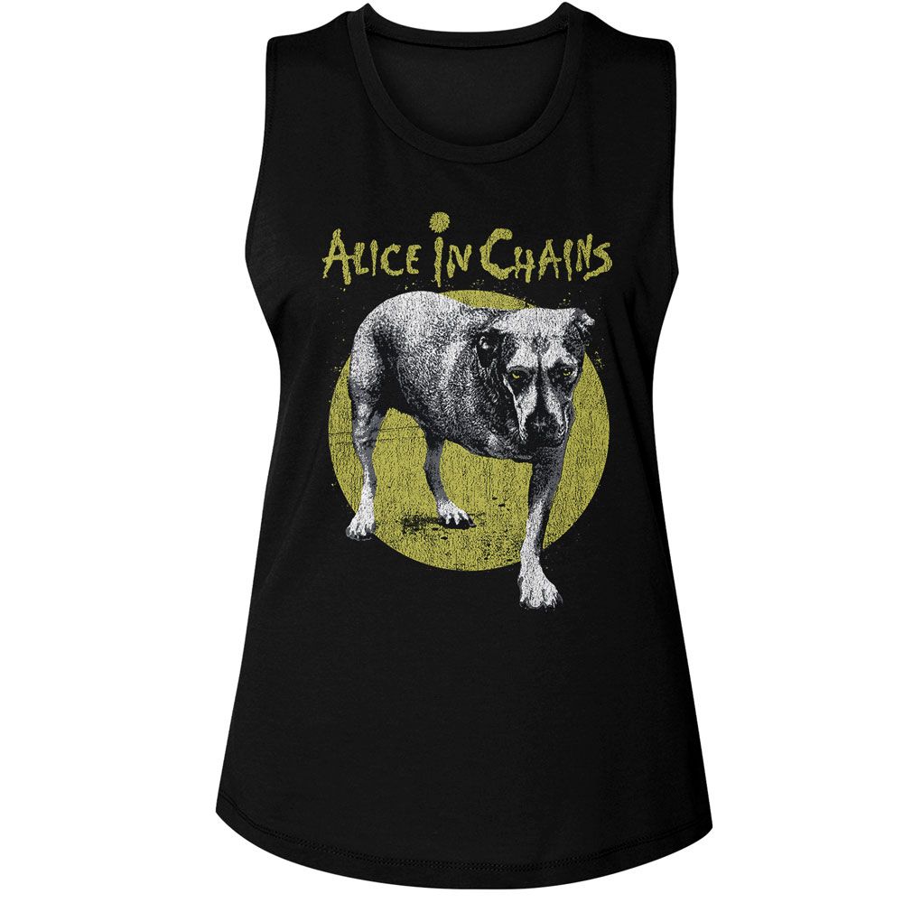 Alice in Chains Ladies Muscle Tank - Self Titled