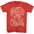 Red heather Alice in Chains t-shirt featuring Alice in Chains heart design red heather