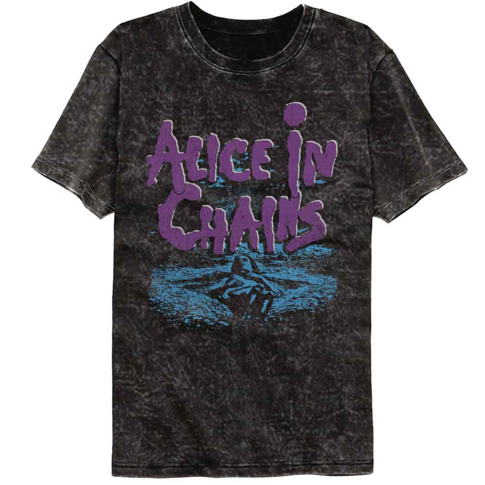 Alice in Chains Mineral Wash T-Shirt - Dirt