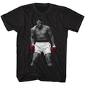 Black Muhammad Ali t-shirt featuring Muhammad Ali Again comeback design