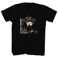 Black Muhammad Ali t-shirt featuring Muhammad Ali Greatest Of All Time GOAT design