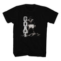 Black Muhammad Ali t-shirt featuring Muhammad Ali Greatest Of All Time GOAT design
