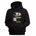 Black Muhammad Ali pullover hoodie featuring a Blur design
