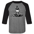 Muhammad Ali 3/4 Raglan - Punchydude