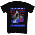 Black Muhammad Ali t-shirt featuring Muhammad Ali 1960 Rome Olympics Gold Medalist design