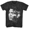 Black heather Muhammad Ali t-shirt featuring Muhammad Ali The GOAT Greatest Of All Time design