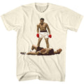 Natural Muhammad Ali t-shirt featuring Muhammad Ali I Am The Greatest quote design