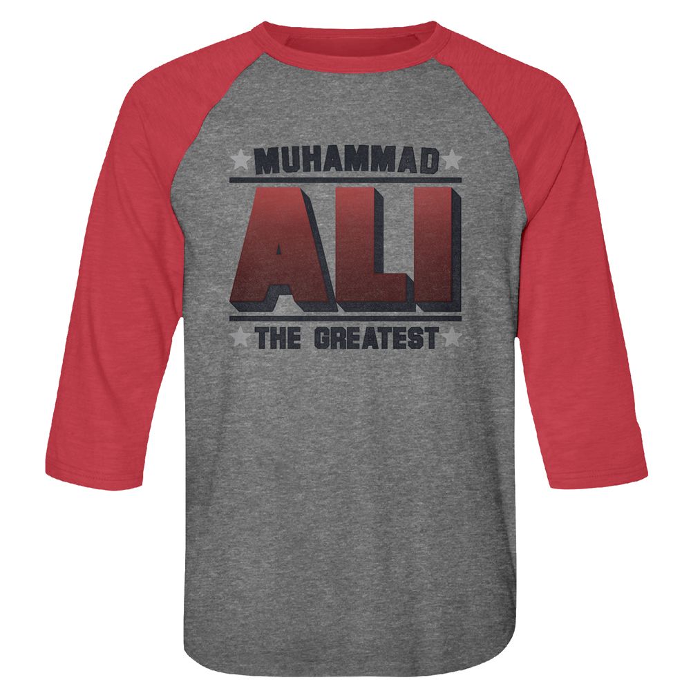 Muhammad Ali 3/4 Raglan - Greatest
