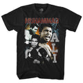 Black Muhammad Ali t-shirt featuring Muhammad Ali Bootleg vintage design