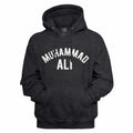 Charcoal Heather Muhammad Ali pullover hoodie featuring a Arch Logo design