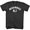 Black heather Muhammad Ali t-shirt featuring Muhammad Ali Ali name design