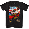 Black Muhammad Ali t-shirt featuring Muhammad Ali Boxing design