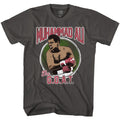 Smoke gray Muhammad Ali t-shirt featuring Muhammad Ali The GOAT Greatest Of All Time design