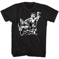 Black Muhammad Ali t-shirt featuring Muhammad Ali Double Great design
