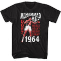 Black Muhammad Ali t-shirt featuring Muhammad Ali World Heavyweight Champion design