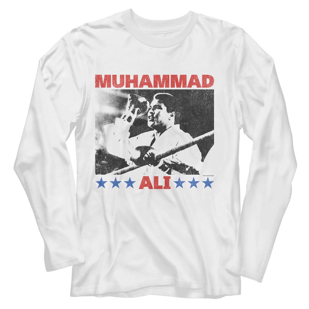 Muhammad Ali Long Sleeve T-Shirt - Raising Fist