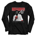 Muhammad Ali Long Sleeve T-Shirt - Red Glove Stare
