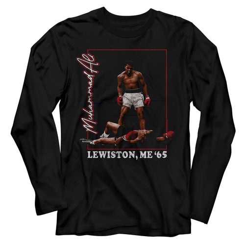 Muhammad Ali Long Sleeve T-Shirt - Lewiston ME 65