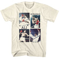 Natural Muhammad Ali t-shirt featuring Muhammad Ali Four Photos grid design