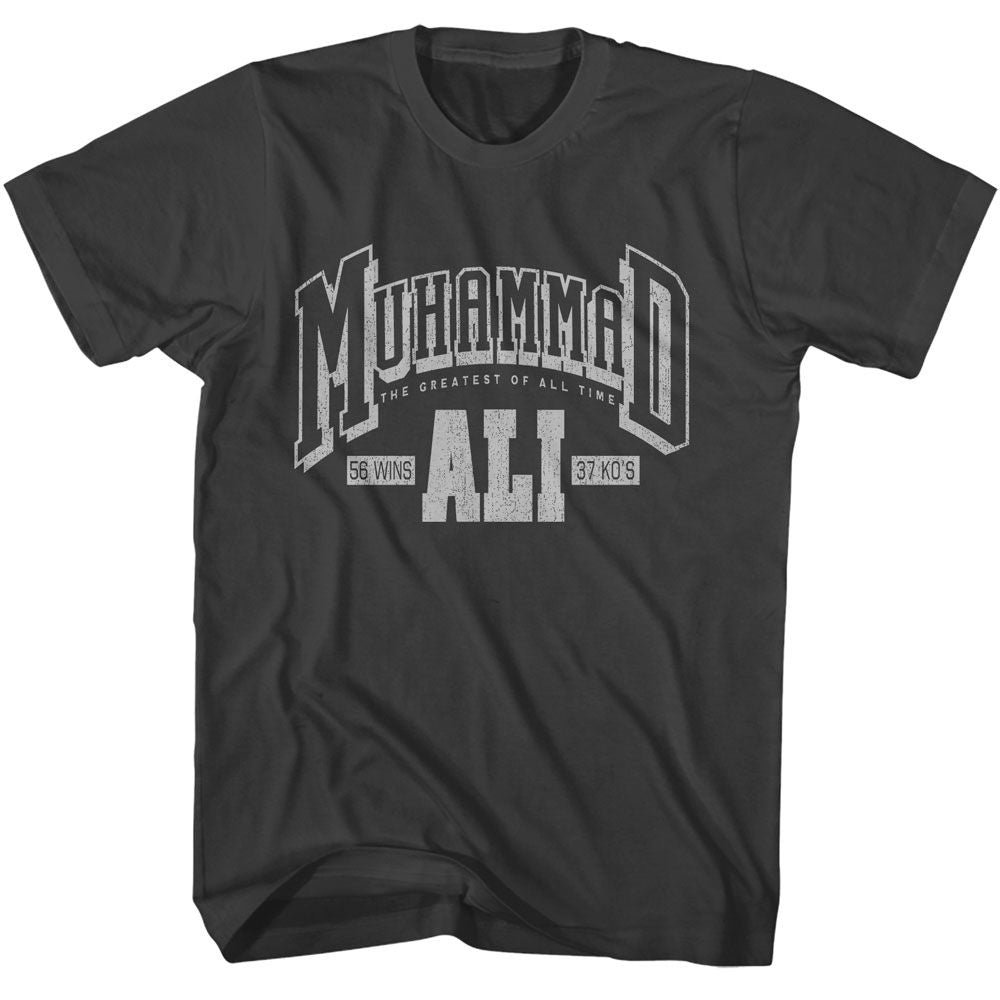 Smoke gray Muhammad Ali t-shirt featuring Muhammad Ali Athletic boxing legend design