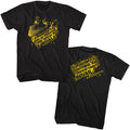 Black Muhammad Ali t-shirt featuring Muhammad Ali Handcuff Lightning boxing legend design
