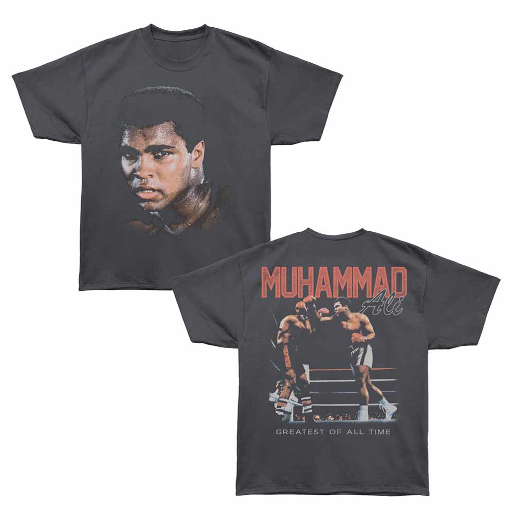 Muhammad Ali Oversized T-Shirt - Head And Fight