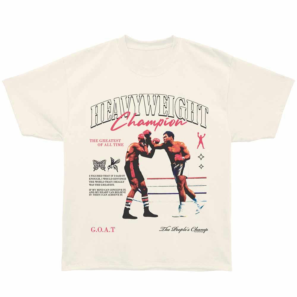 Muhammad Ali Oversized T-Shirt - Heavyweight Champion